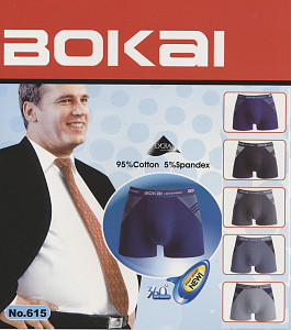 Мужские трусы боксеры  (большие размеры) BOKAI