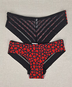 Женские трусы слипы бесшовные  ALINA 